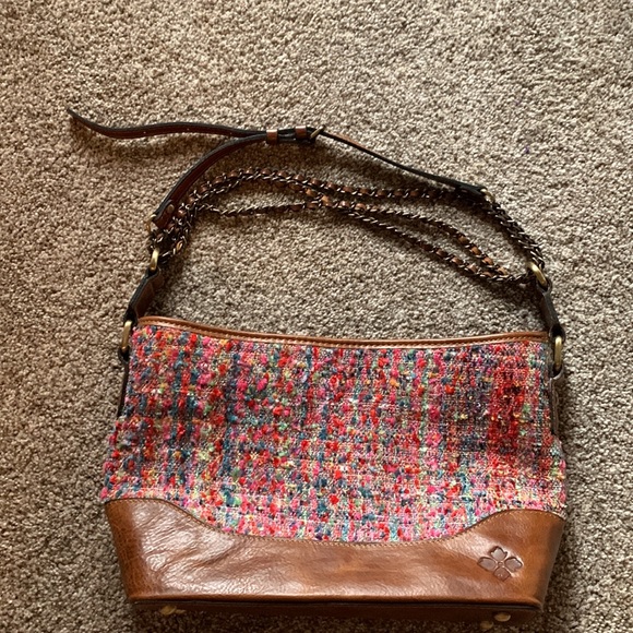 Patricia Nash Handbags - Patricia Nash leather and fabric purse